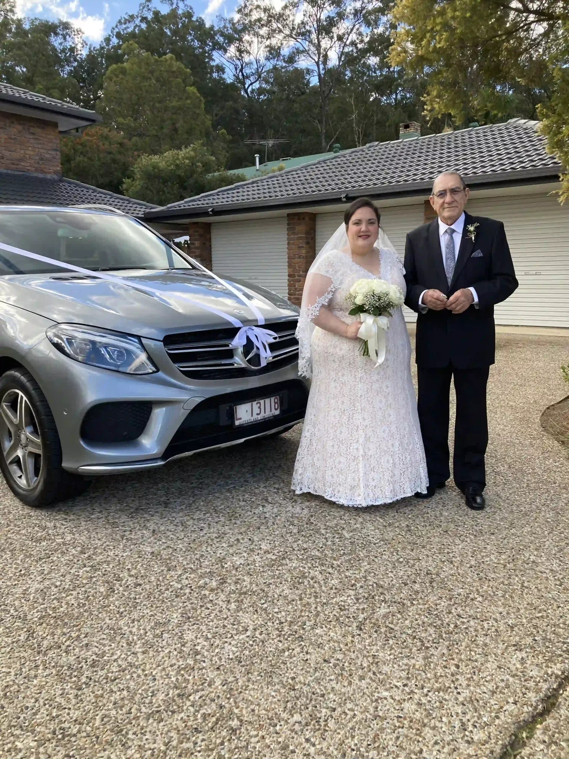 Elegant Chauffeur Arrival