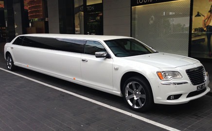 Limousine chauffeur hire in Australia with professional driver and luxury vehicle